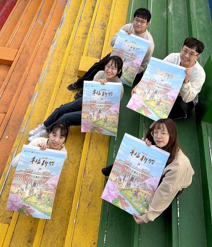 竹市稅務局《2026幸福新竹》月曆登場 12/4起捐發票輕鬆換