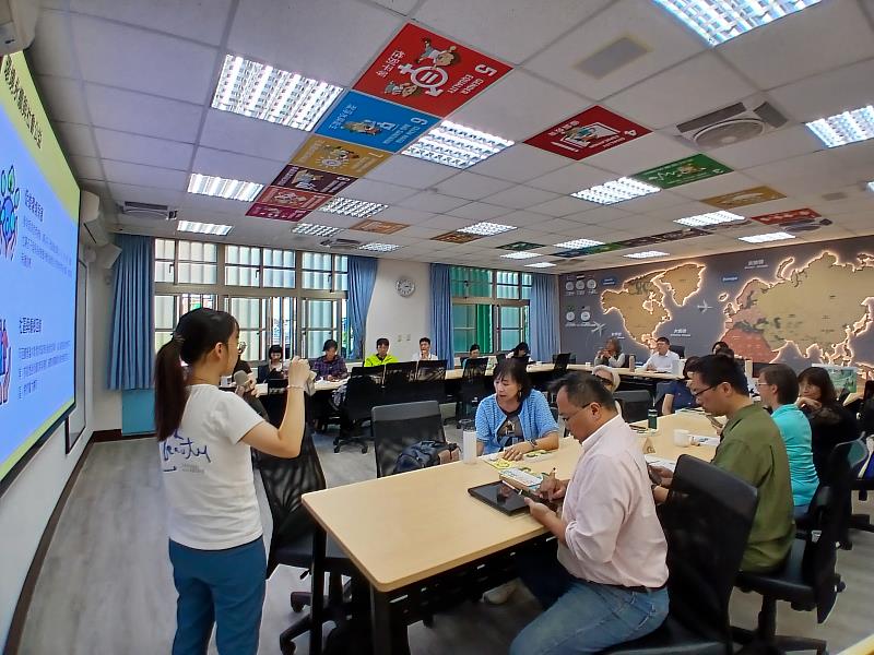 基金會與新北市環境教育輔導團合作舉辦教師研習。