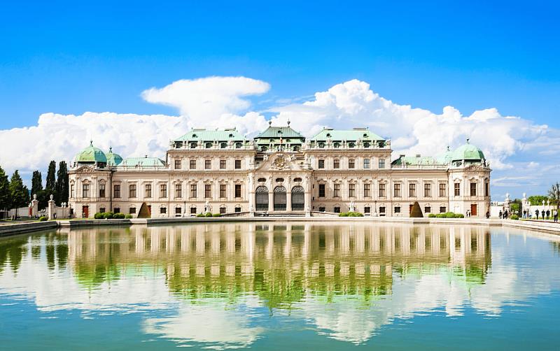 奧地利最具代表性的國寶級美術館，收藏克林姆真跡的殿堂。（時藝多媒體提供）