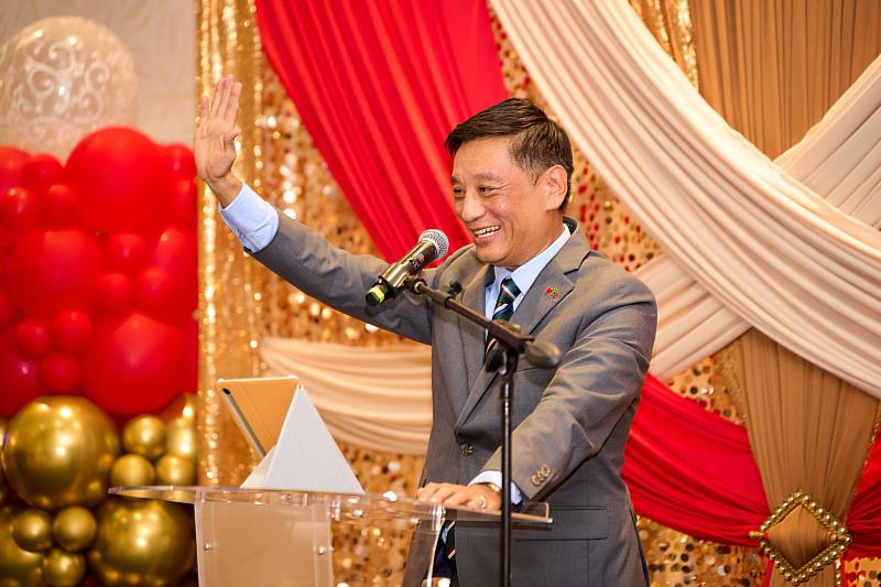 陶令文大使致詞。