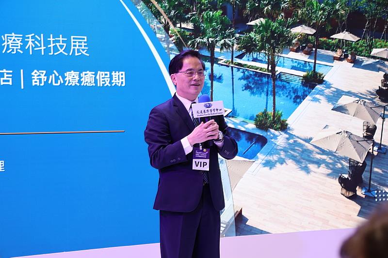 花蓮慈濟醫院林欣榮院長感謝秧悦美地提供舒適無礙且優美健康的環境，讓更多國際醫療旅人和台灣健檢民眾擁有更好的健檢與旅遊結合的經驗。