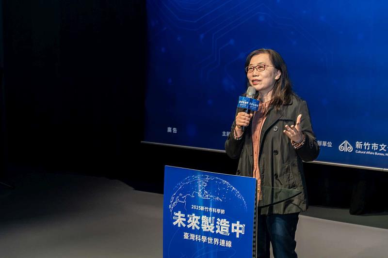 蕭菊貞導演期盼透過《造山者-世紀的賭注》電影，讓大家看見半導體王國背後的艱辛與榮光。