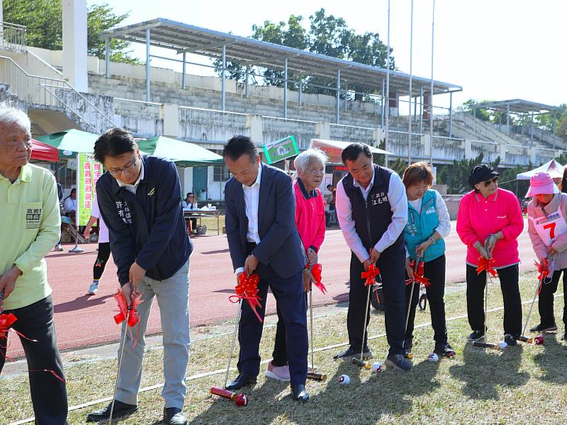 嘉義「縣長盃暨全國槌球邀請賽」盛大登場　95支隊伍熱情參與