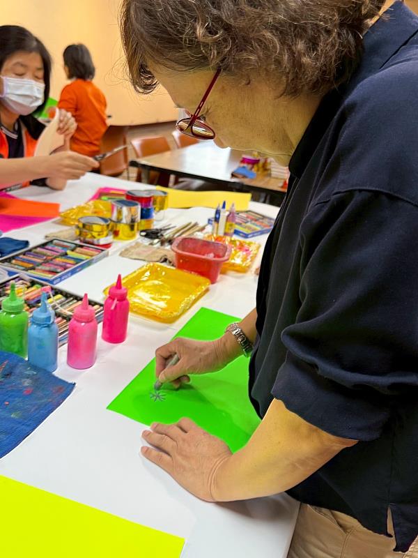 參與者透過對臺南文化中心的經歷為靈感進行創作。