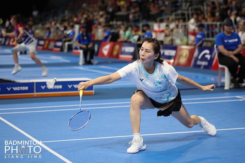 中臺科大徐育鈴老師強調，視覺對運動表現的影響極為關鍵。（照片來源：Badmintonphoto BWF photo）