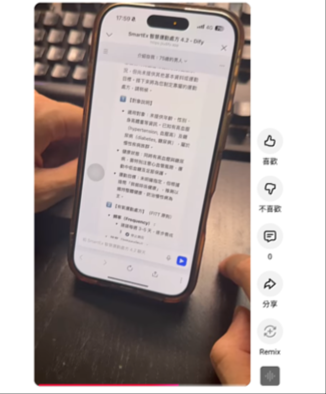 Brain Fit腦動健將－指導老師：國立臺北護理健康大學/健康科技學院/蘇博玄老師。完成台語與多國語言APP版本https://www.youtube.com/shorts/z88Ly08SkFA。