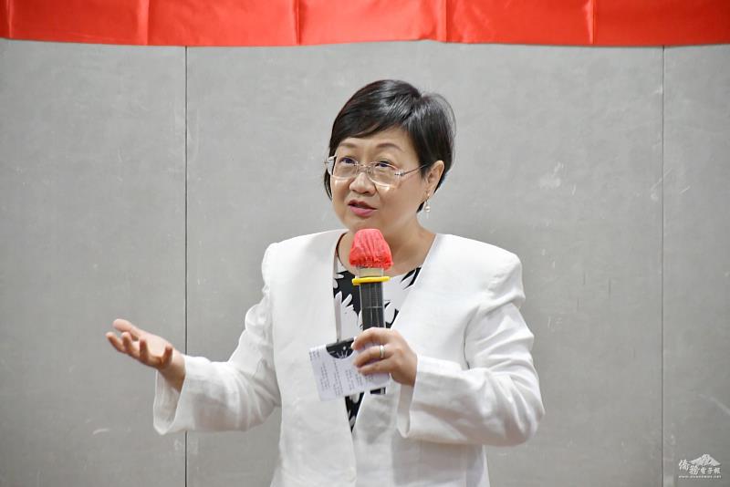 僑委會委員長徐佳青致詞。