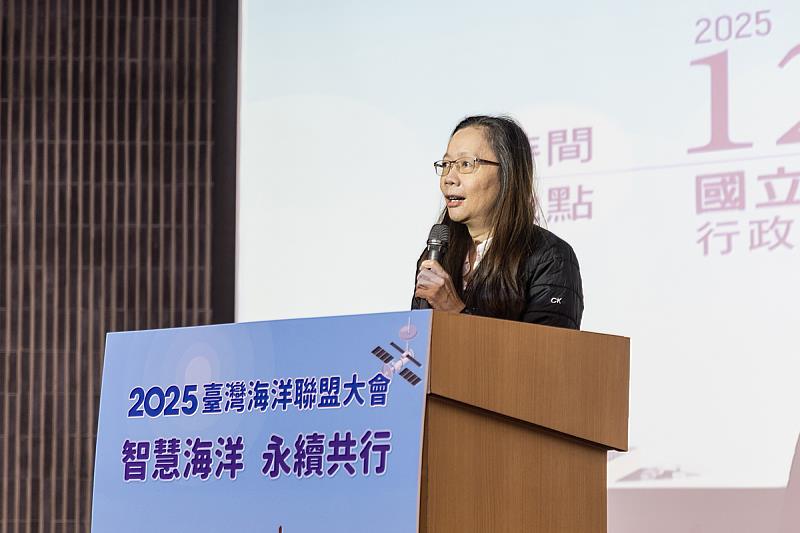 海委會黃向文副主委開幕致詞。