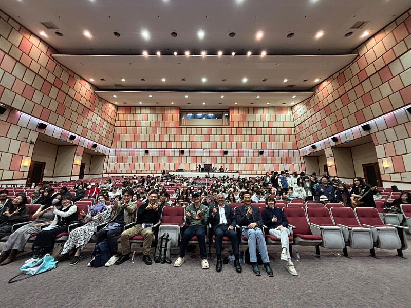 世新大學114學年「流行音樂應用產業人才培育計畫」展演競賽圓滿舉辦。（世新大學提供）