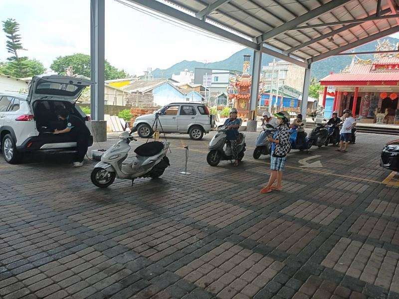 臺東62處機車排氣定檢站提供服務 偏鄉巡檢到位 機車定檢率奪全國第1
