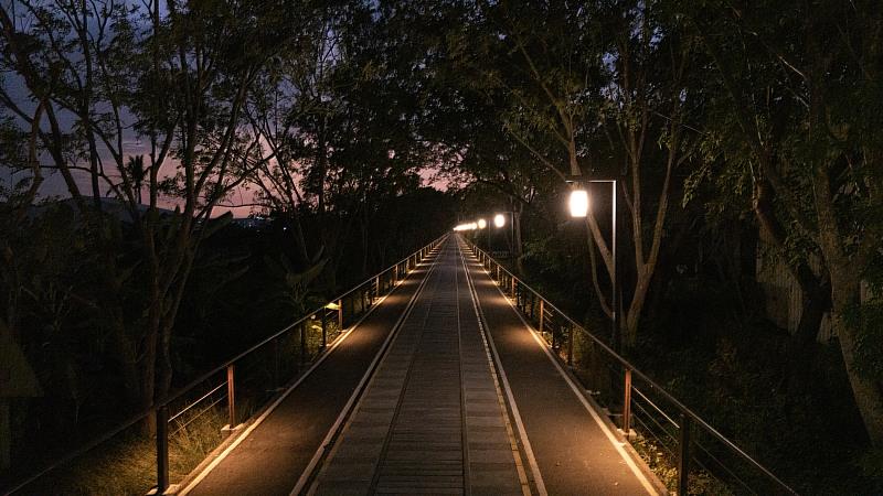 城鄉光廊－嘉義市嘉油鐵馬道夜間