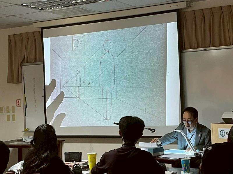 日本動畫大師小幡公春再訪亞洲大學數位媒體設計系