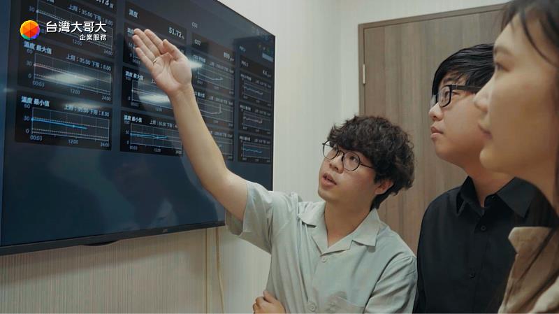 《台灣大智慧遠端環境監控系統整合服務》，即時掌握溫濕度、粉末品質與空氣微粒等關鍵參數，成功將3D列印產品良率提升至100%，並減少50%的人力成本及庫存耗損。