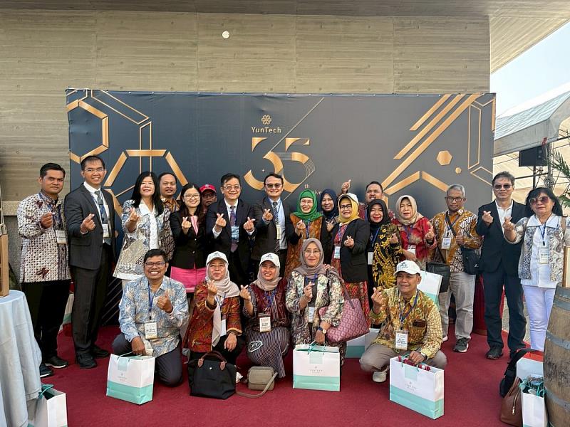 雲科大35週年校慶感動重聚 印尼大學校長代表團蒞校
