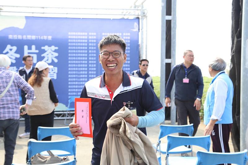狂賀！嘉縣製茶好手李易融榮獲114年全國冬片茶製茶賽季軍