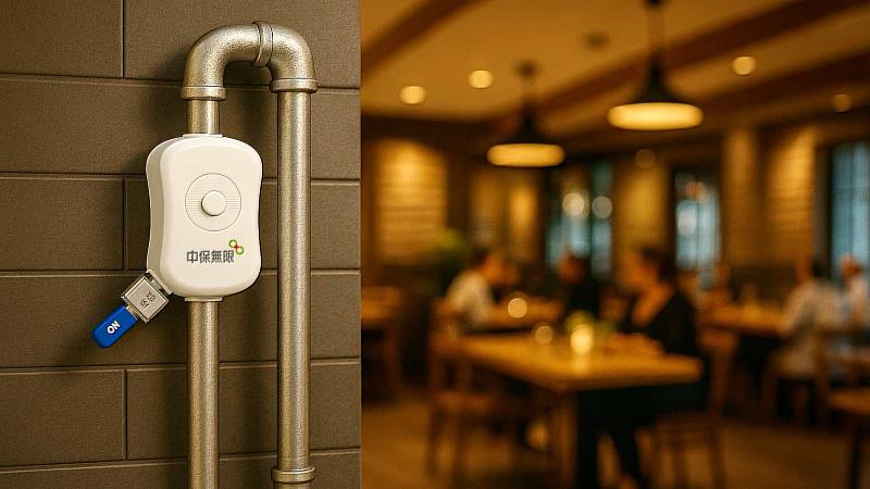 瓦斯遮斷閥：當偵測到瓦斯濃度異常時，啟動瓦斯遮斷閥，自動關閉氣源，並透過手機APP推播提醒用戶，防止氣爆與火災。