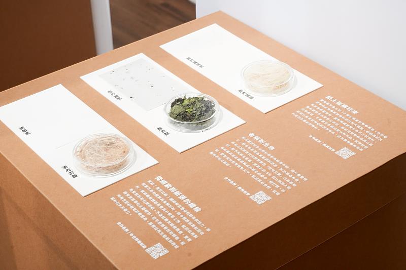 「永續紙造所」打造6大主題展區，展示超過30種紙材，展期至明（115）年2月27日。