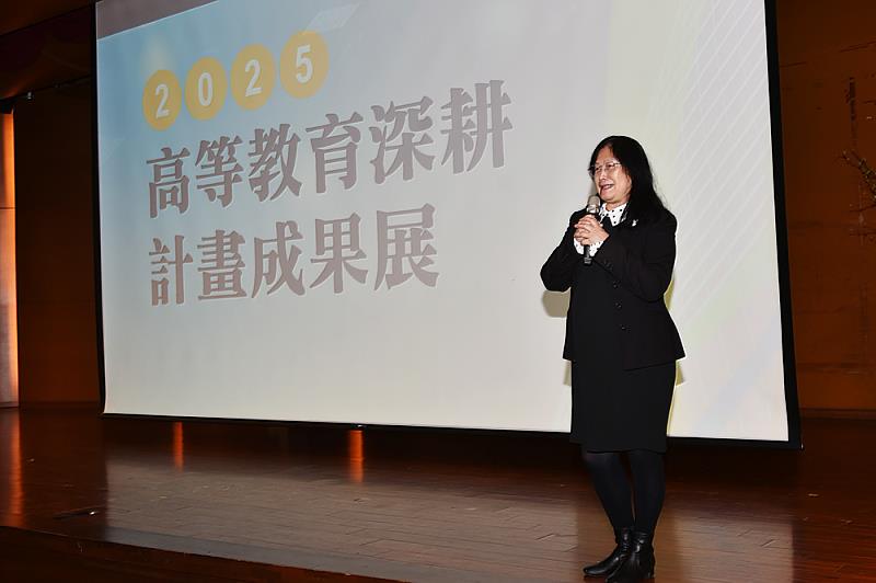 王淑音副校長表示，本次成果展展現114年深耕計畫成果，也彰顯文化大學在教育創新、跨域整合與永續行動上的持續投入與前瞻布局。