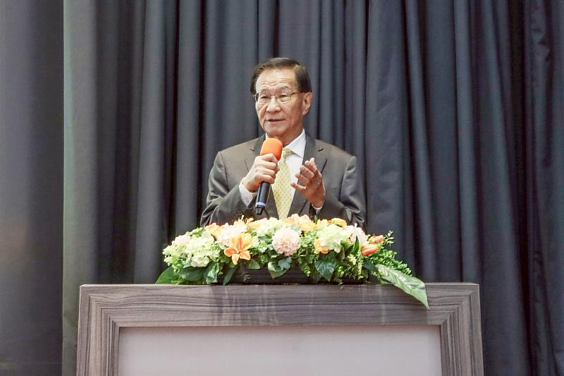 「有蓮獎學金」頒獎典禮於12月11日在有蓮國際會議廳舉行，由葛煥昭校長主持。（圖／淡江大學提供）