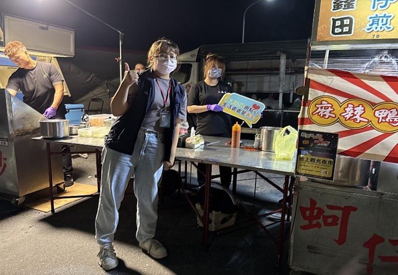 臺東縣環保局攜手池上觀光夜市 推動減塑行動落實有成