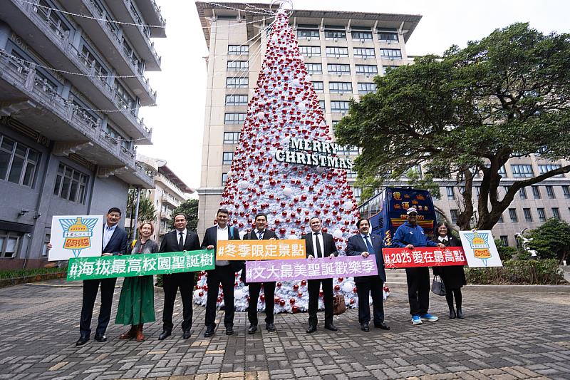 文化大學迎中亞東南亞體總貴賓　展現全台第一鉑金健康校園實力