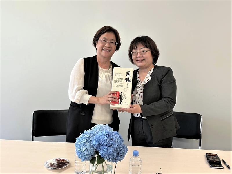 王縣長拜會奧克蘭經濟文化辦事處