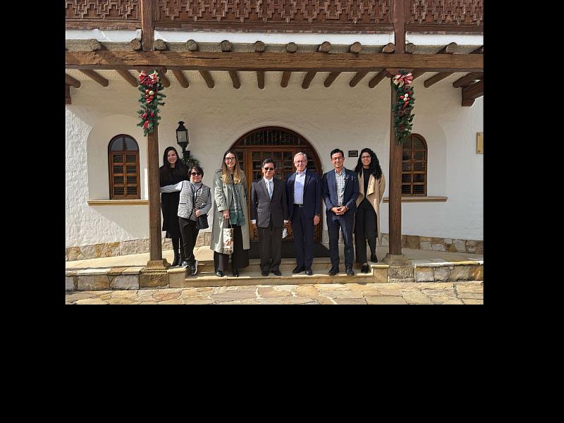 哥倫比亞頂尖私立大學高度展現與台灣合作意願