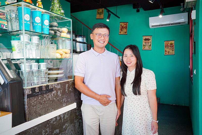 新竹農夫孫翊鈞與鄭氏香的越南料理店「Cá Cá」，是許多園區工程師與外籍師生的味蕾綠洲。