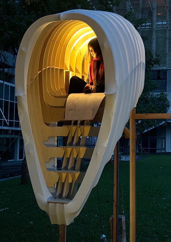 《牆上的空與間-1》榮獲「中華民國室內設計協會特別獎」 建築設計學系賴頫