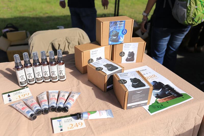 歷時4年共同研發的木酢液、炭化產品及多項生活用品