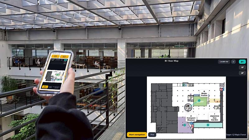 元智大學圖書館正式啟用「AI智慧語音導覽服務」。