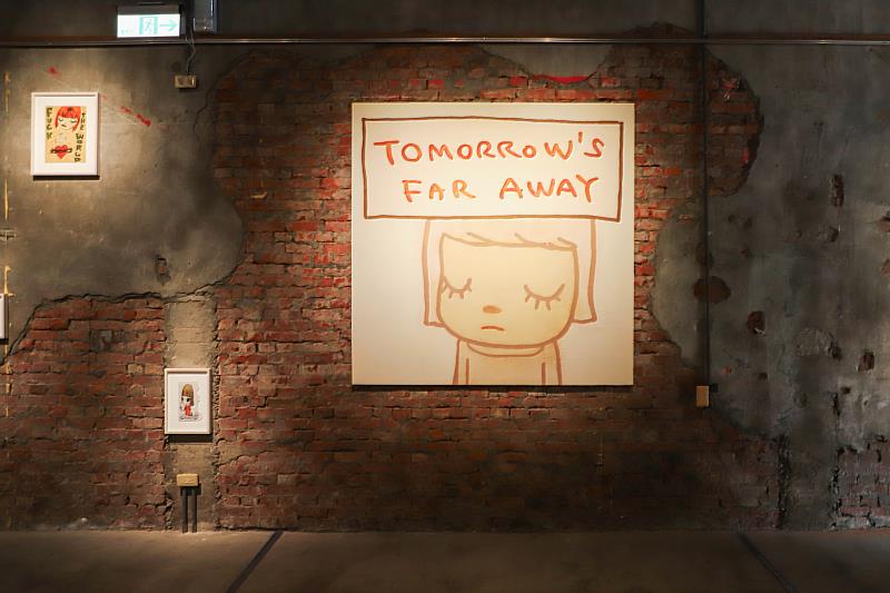 奈良美智10年巡展抵嘉，「凋謝的花（2020版）」首度在台展出-5