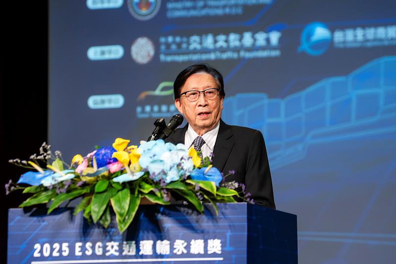 交通部劉兆玄前院長致詞。