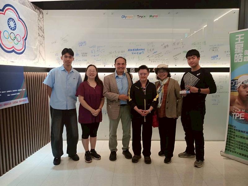 《愛泳不止息》生命教育講座 范晉嘉母子分享逆境中前行力量感動臺體師生