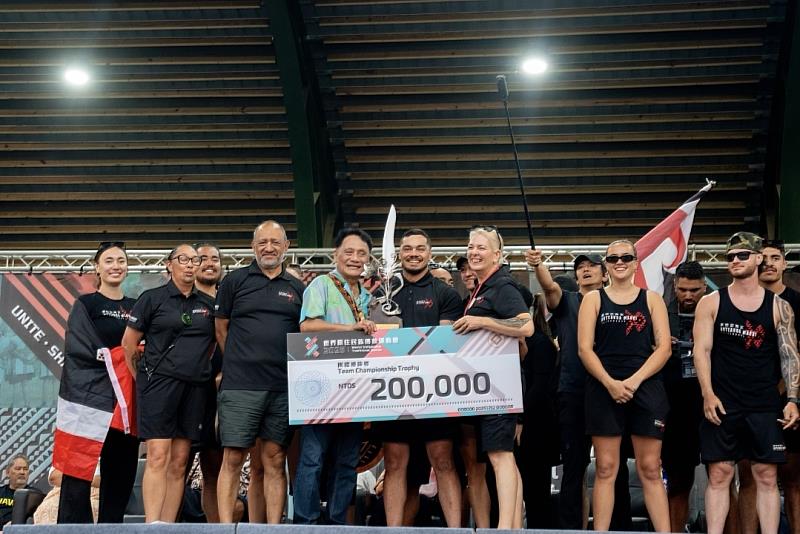 圖3-團體總錦標國際隊由紐西蘭代表隊奪下最高榮耀