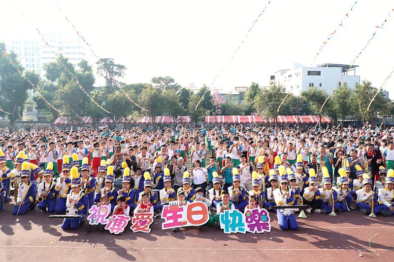 嘉市博愛國小77週年校慶 黃敏惠市長獻上祝福