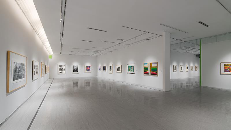 「中華民國第二十一屆國際版畫雙年展」(前屆)展覽現場