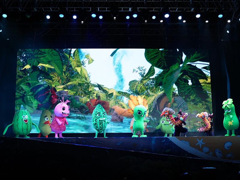 客家親子劇《燈怪》苗栗演出，演出片段。