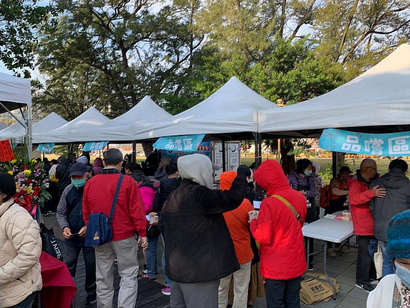 現場結合料理展示、活動闖關與現場試吃，獲得民眾熱烈響應。