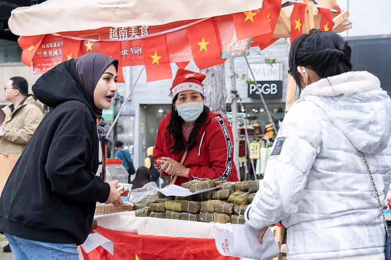 現場匯集多款道地東南亞美食。