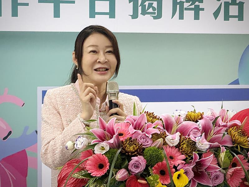 金屬工業研究發展中心董事長劉嘉茹致詞。