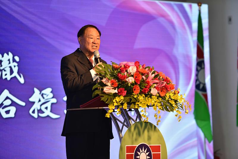 救國團葛永光主任致詞。