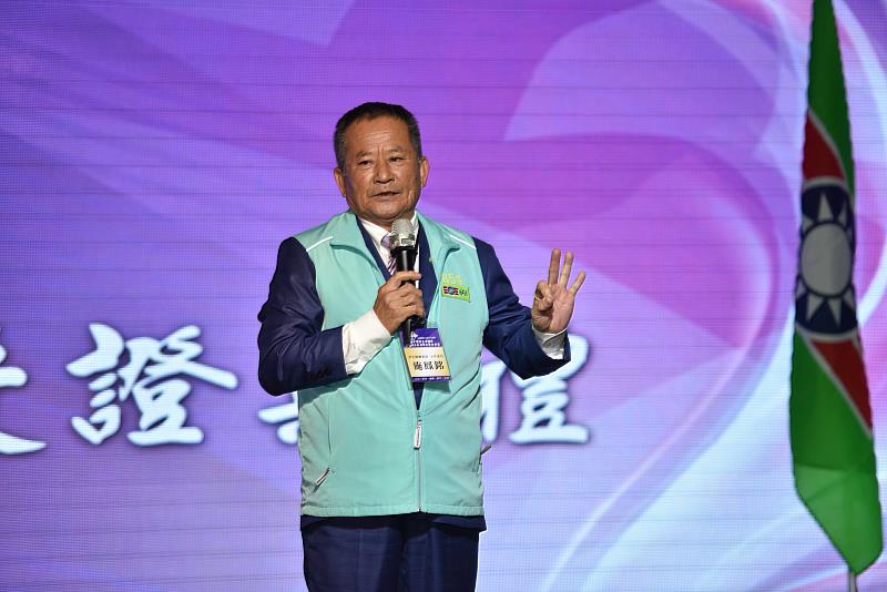 彰化縣團委會施鳳銘主委致詞。