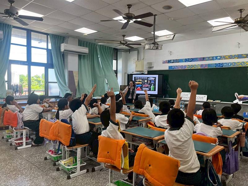 臺東能資源中心走入校園 從小扎根環境教育意識