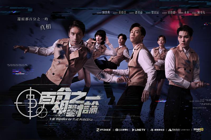 「百分之一相對論」，全台首創沉浸式推理節目1/4首播。