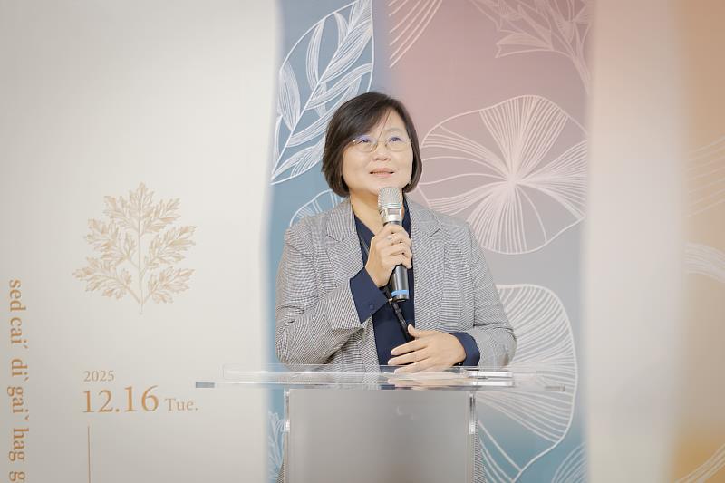 總監陳翠萍分享策展主旨。