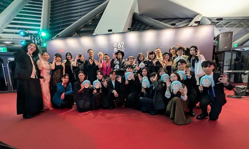 校園實力站上金馬舞台　 北商大數媒系師生參與《世外》奪最佳動畫