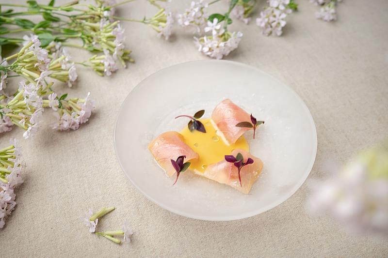 白旗魚／柑橘／小麥麴