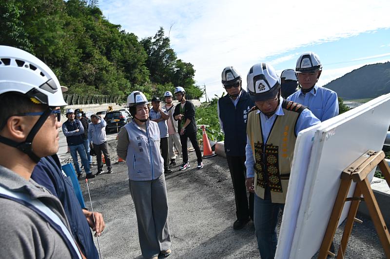 視察南迴災後復建 饒慶鈴：5.13億全縣6河川疏濬經費到位