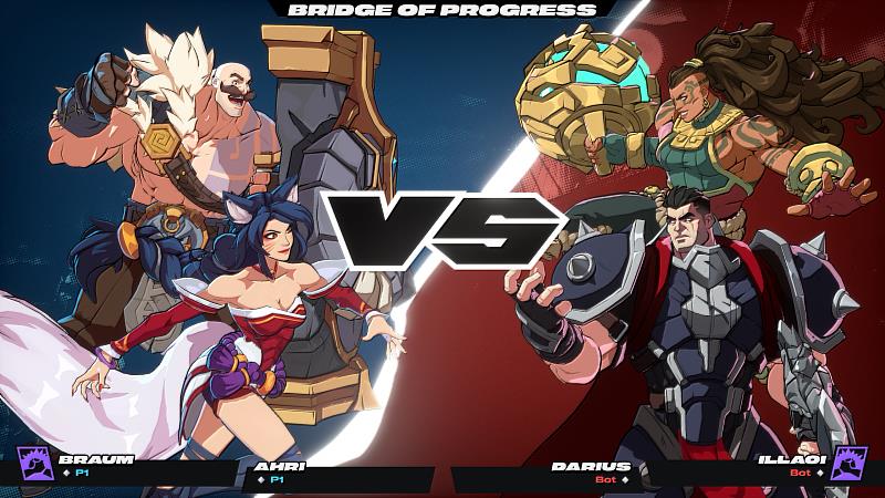 《2XKO》以《英雄聯盟》符文之地為世界觀，玩家可挑選兩名英雄，使用換手系統在戰鬥中自由切換，透過技能組合與時機判斷構築多變攻守節奏。若與朋友一同遊玩，兩位玩家可分別操控一名英雄，在戰鬥中互相支援，並透過合作達成連段。